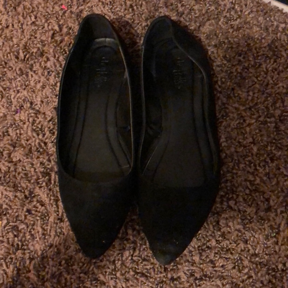 Black flats